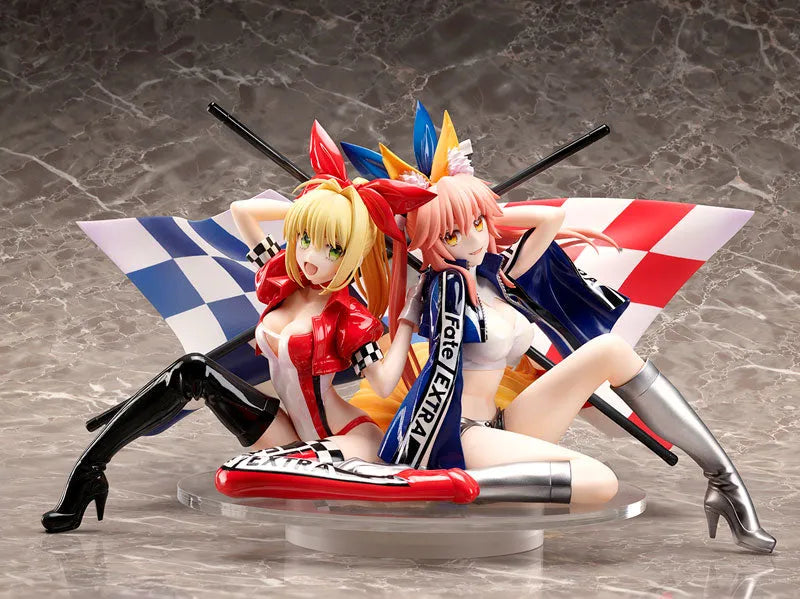 Fate/Extra Nero Claudius & Tamamo no Mae TYPE-MOON Racing ver. 1/7sㅤ – plusone – ActionFigure Brasil