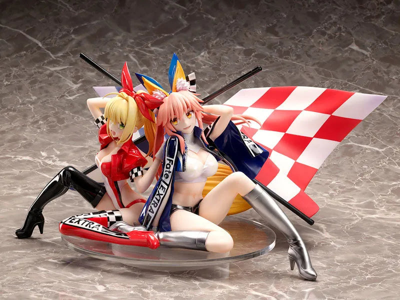 Fate/Extra Nero Claudius & Tamamo no Mae TYPE-MOON Racing ver. 1/7sㅤ – plusone – ActionFigure Brasil
