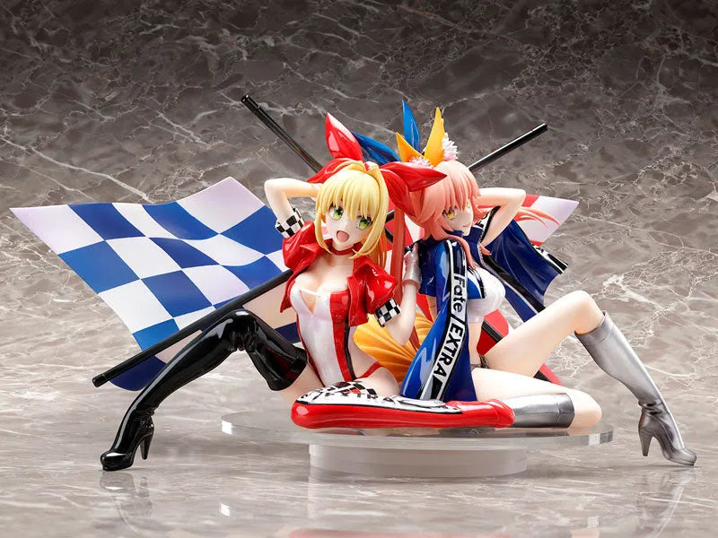 Fate/Extra Nero Claudius & Tamamo no Mae TYPE-MOON Racing ver. 1/7sㅤ – plusone – ActionFigure Brasil