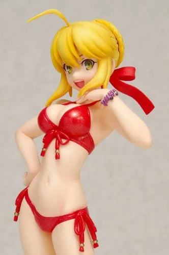 Fate/EXTRA - Saber EXTRA - Beach Queens - 1/10 - Red Edition, Swimsuit ver. (Wave)ㅤ – Wave – ActionFigure Brasil