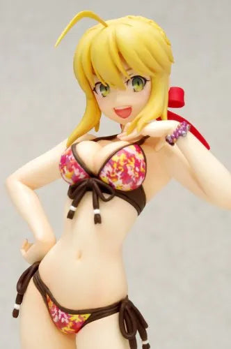 Fate/EXTRA - Saber EXTRA - Beach Queens - 1/10 - Swimsuit ver. (Wave)ㅤ – Wave – ActionFigure Brasil