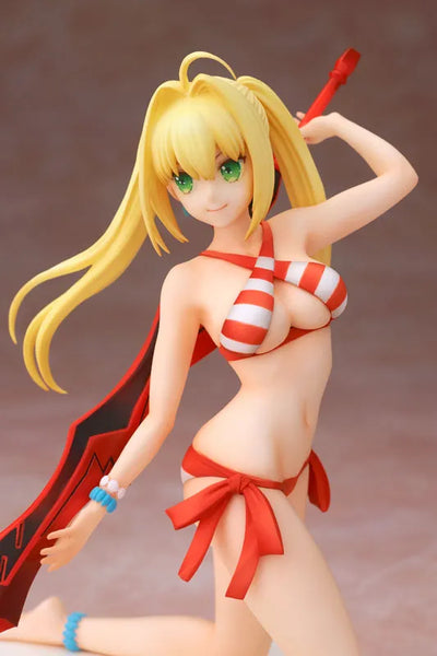 Fate/Grand Order Caster/Nero Claudius [Summer Queens] 1/8ㅤ – Our Treasure – ActionFigureBrasil — com base expositora
