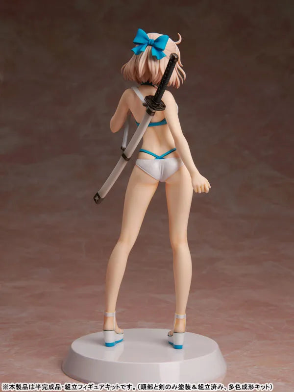 Fate/Grand Order - Okita Souji - Assemble Heroines - Summer Queens - 1/8 - Assassin - Model Kit (Our Treasure)ㅤ – Our Treasure – ActionFigure Brasil