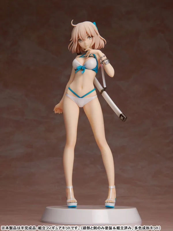 Fate/Grand Order - Okita Souji - Assemble Heroines - Summer Queens - 1/8 - Assassin - Model Kit (Our Treasure)ㅤ – Our Treasure – ActionFigure Brasil