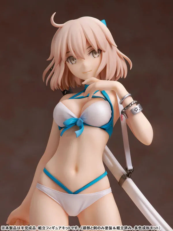 Fate/Grand Order - Okita Souji - Assemble Heroines - Summer Queens - 1/8 - Assassin - Model Kit (Our Treasure)ㅤ – Our Treasure – ActionFigure Brasil