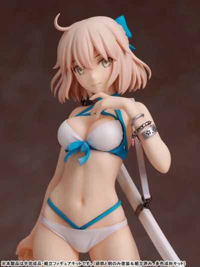 Fate/Grand Order - Okita Souji - Assemble Heroines - Summer Queens - 1/8 - Assassin - Model Kit (Our Treasure)ㅤ – Our Treasure – ActionFigure Brasil — ângulo diferente