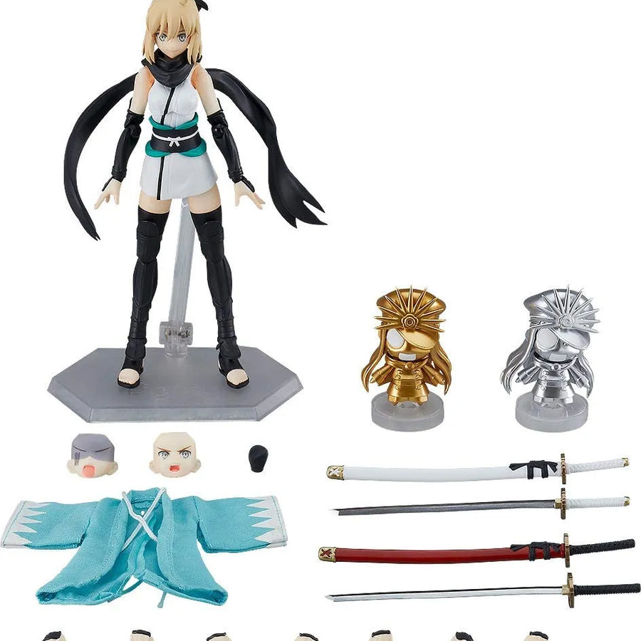 Fate/Grand Order - Okita Souji - Figma #521-DX - Saber, Second Ascension Ver. (Max Factory)ㅤ – Max Factory – ActionFigure Brasil
