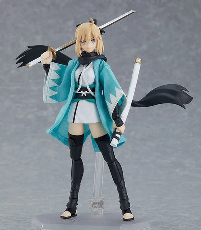 Fate/Grand Order - Okita Souji - Figma #521-DX - Saber, Second Ascension Ver. (Max Factory)ㅤ – Max Factory – ActionFigure Brasil — ângulo diferente