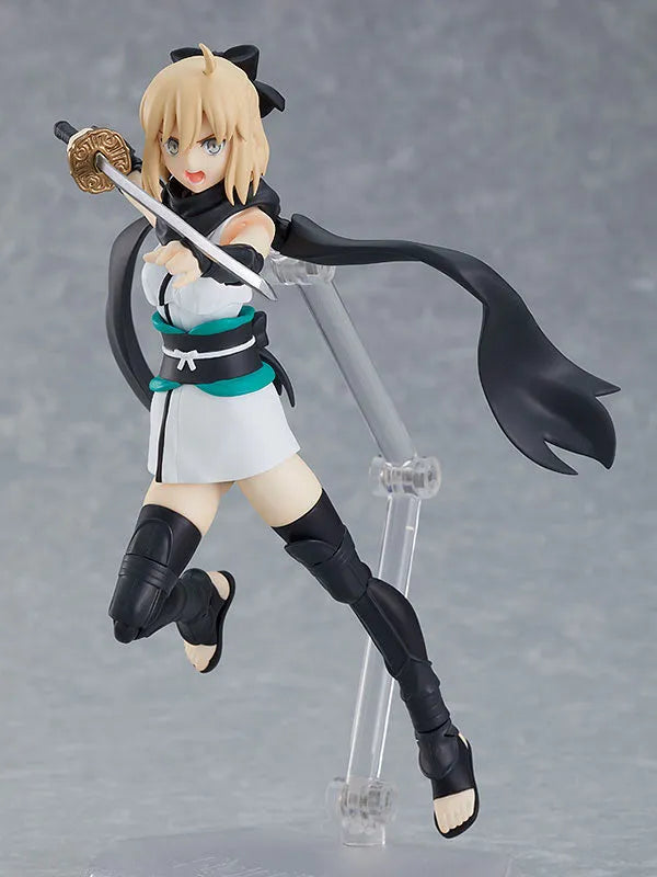 Fate/Grand Order - Okita Souji - Figma #521 - Saber (Max Factory)ㅤ – Max Factory – ActionFigure Brasil