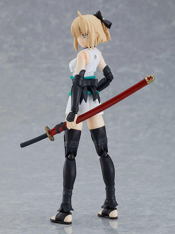Fate/Grand Order - Okita Souji - Figma #521 - Saber (Max Factory)ㅤ – Max Factory – ActionFigure Brasil