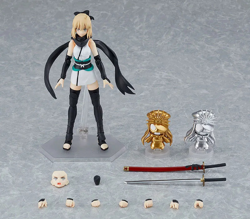 Fate/Grand Order - Okita Souji - Figma #521 - Saber (Max Factory)ㅤ – Max Factory – ActionFigure Brasil