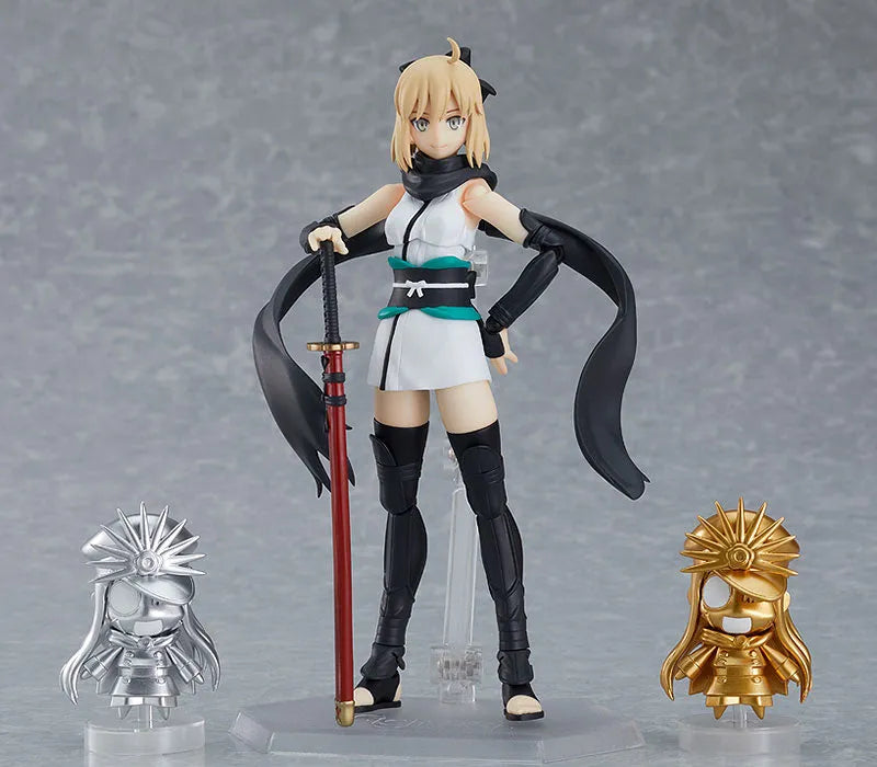 Fate/Grand Order - Okita Souji - Figma #521 - Saber (Max Factory)ㅤ – Max Factory – ActionFigure Brasil