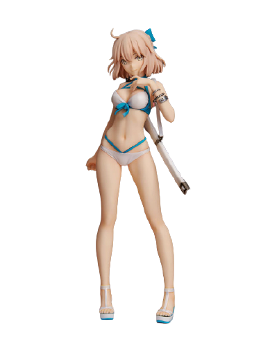 Fate/Grand Order - Okita Souji - Summer Queens - 1/8 - Assassin - Pre-painted Model Kit (Our Treasure) [Shop Exclusive]ㅤ – Our Treasure – ActionFigure Brasil