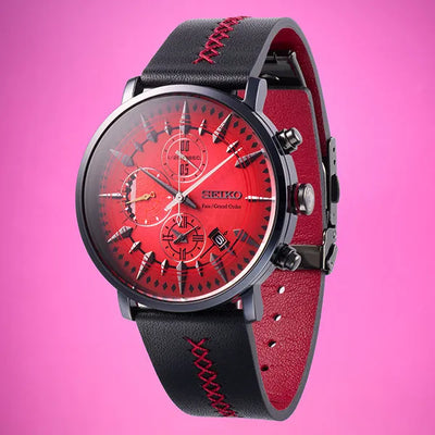 Fate/Grand Order - Original Servant Wristwatch with Stand Set - Baobhan Sith (Seiko) [Shop Exclusive]ㅤ – Seiko – ActionFigure Brasil — ângulo diferente