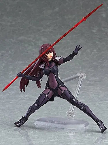 Fate/Grand Order - Scathach - Figma #381 - Lancer (Max Factory)ㅤ – Max Factory – ActionFigure Brasil — com base expositora