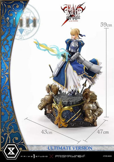 Fate/Stay Night - Altria Pendragon - Prisma Wing - Ultimate Premium Masterline (UPMFSN-01UT) - 1/4 - Ultimate Version (Prime 1 Studio)ㅤ – Prime 1 Studio as Manufacturer – ActionFigure Brasil — embalagem