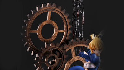 Fate/Stay Night - Emiya Shirou - Saber - "Kiseki" 15th Anniversary (Aniplex) [Shop Exclusive]ㅤ – Aniplex – ActionFigure Brasil — ambientada