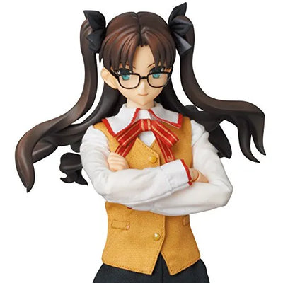 Fate/Stay Night - Tohsaka Rin - Real Action Heroes #692 - 1/6 (Medicom Toy)ㅤ – Medicom Toy – ActionFigureBrasil — ângulo diferente