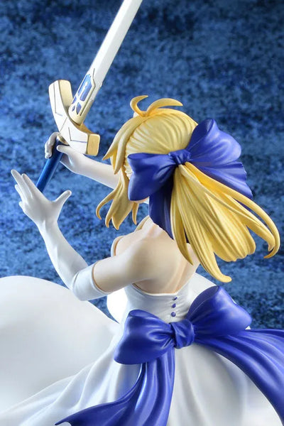 Fate/Stay Night Unlimited Blade Works - Altria Pendragon - 1/8 - Saber, Shiro Dress Ver., Renewal Ver. (Bell Fine)ㅤ – Bell Fine – ActionFigureBrasil — ambientada