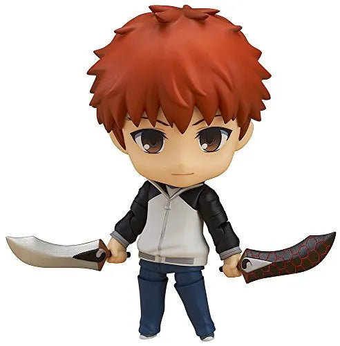 Fate/Stay Night Unlimited Blade Works - Emiya Shirou - Nendoroid #555 (Good Smile Company)ㅤ – Good Smile Company – ActionFigure Brasil