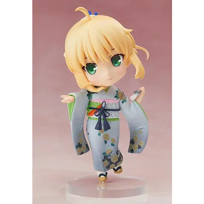 Fate/Stay Night Unlimited Blade Works - Saber - Chara-Forme Plus - Kimono ver. (Aniplex)ㅤ – Aniplex – ActionFigure Brasil
