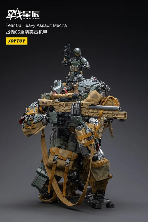 Fear 06 Heavy Assault Mecha – Joytoy – ActionFigure Brasil — acessórios