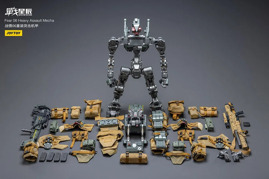 Fear 06 Heavy Assault Mecha – Joytoy – ActionFigure Brasil — acessórios