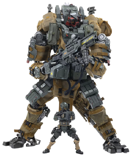 Fear 06 Heavy Assault Mecha – Joytoy – ActionFigure Brasil — acessórios