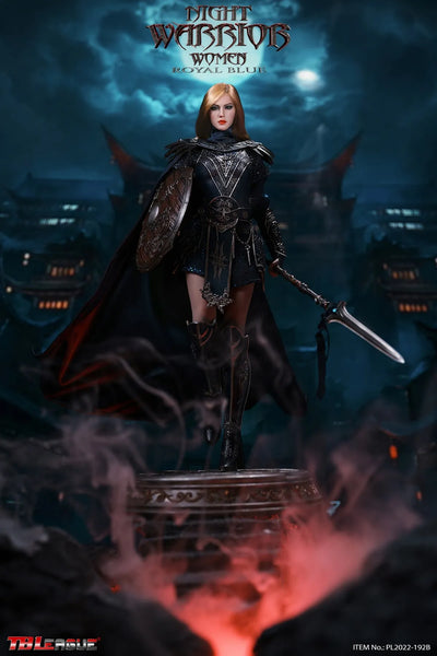 Female Night Warrior B - Royal Blue Armor Ver. - 1/6 (TB League)ㅤ – TB League – ActionFigureBrasil — embalagem
