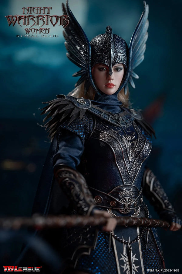 Female Night Warrior B - Royal Blue Armor Ver. - 1/6 (TB League)ㅤ – TBLeague – ActionFigureBrasil