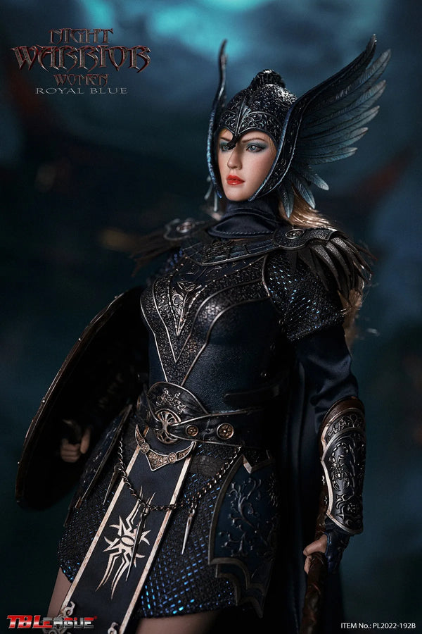 Female Night Warrior B - Royal Blue Armor Ver. - 1/6 (TB League)ㅤ – TBLeague – ActionFigureBrasil