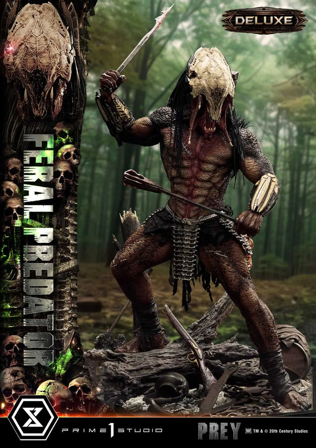 Feral Predator (Deluxe Bonus Version) Prey (Film) – Prime1Studio – ActionFigure Brasil