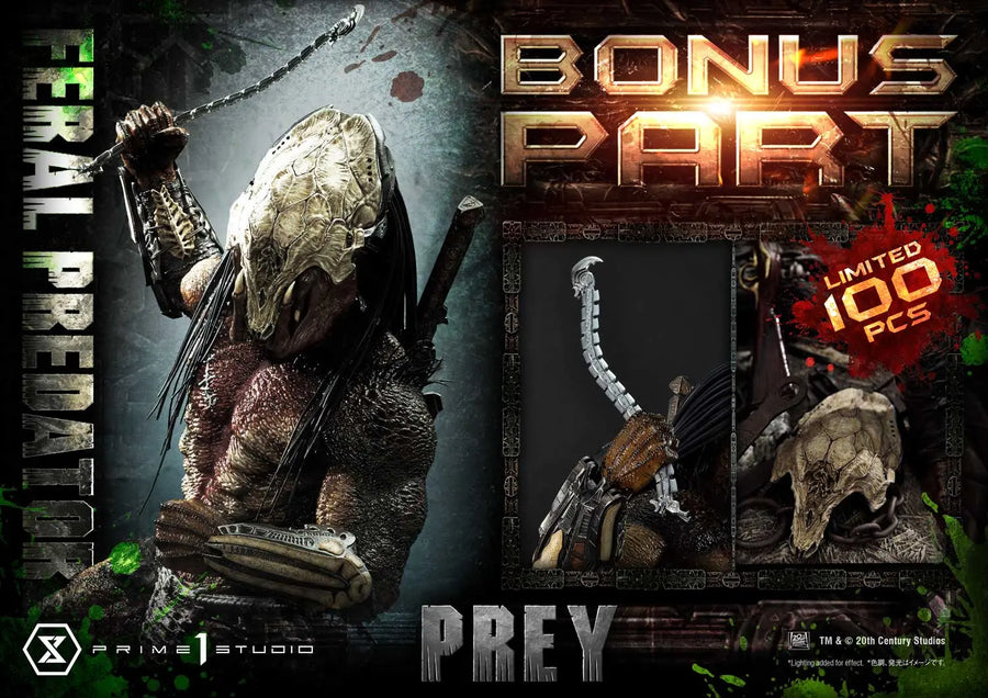 Feral Predator (Deluxe Bonus Version) Prey (Film) – Prime1Studio – ActionFigure Brasil