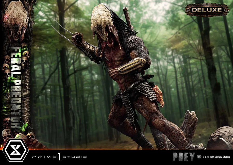 Feral Predator (Deluxe Bonus Version) Prey (Film) – Prime1Studio – ActionFigure Brasil