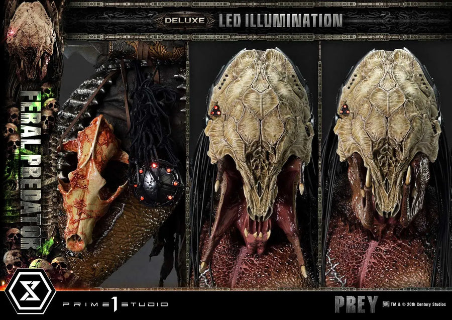 Feral Predator (Deluxe Bonus Version) Prey (Film) – Prime1Studio – ActionFigure Brasil