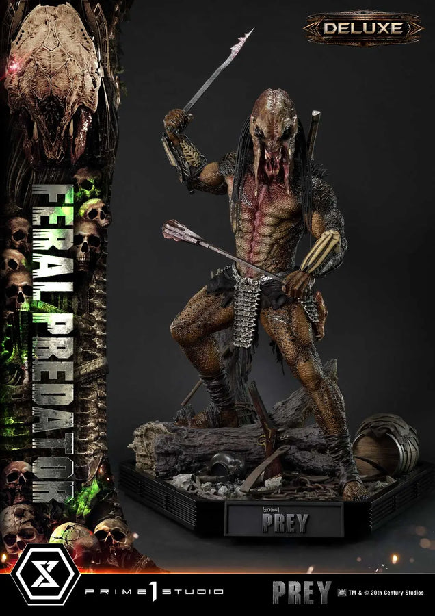 Feral Predator (Deluxe Bonus Version) Prey (Film) – Prime1Studio – ActionFigure Brasil