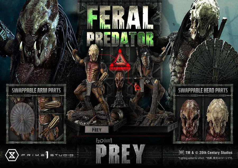 Feral Predator (Regular Version) Prey (Film) – Prime1Studio – ActionFigure Brasil