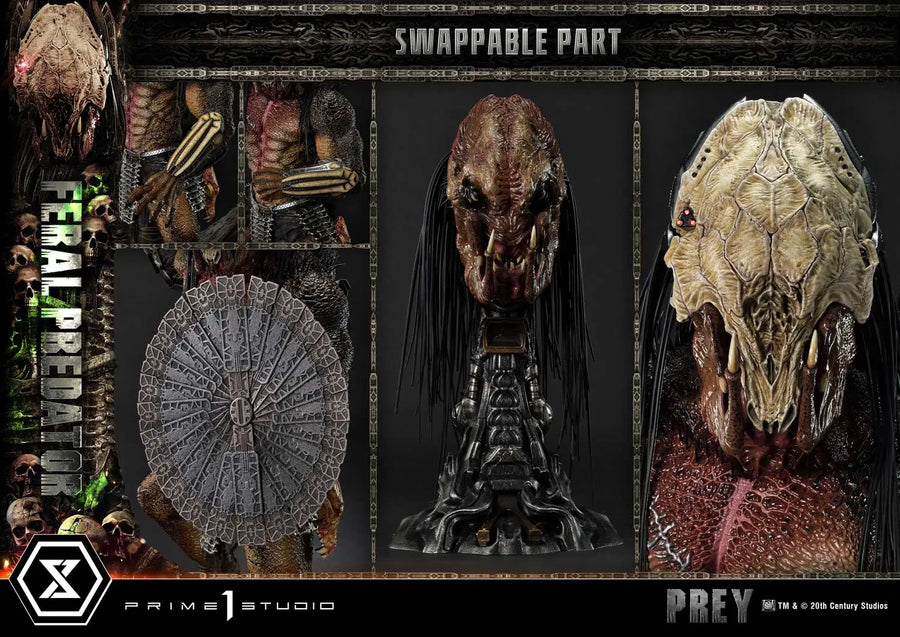 Feral Predator (Regular Version) Prey (Film) – Prime1Studio – ActionFigure Brasil