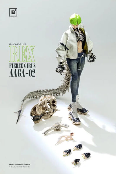 Fierce Girls Series - BONEGIRL - Gunner AAGA-02 - Rex - 1/6 (Beautiful Chemistry)ㅤ – Beautiful Chemistry – ActionFigureBrasil — iluminação de estúdio
