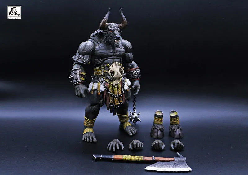 Fight for Glory 015 Minotaur Thales 1/12 Scale Posable Figureㅤ – XesRay studio – ActionFigureBrasil