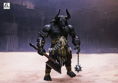 Fight for Glory 015 Minotaur Thales 1/12 Scale Posable Figureㅤ – XesRay studio – ActionFigureBrasil — detalhe do produto
