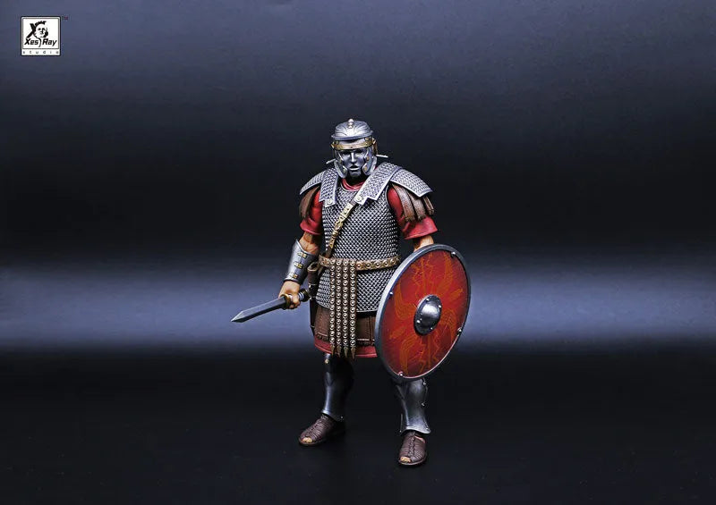 Fight for Glory 017 Roman Army Flag-bearer 1/12 Scale Posable Figureㅤ – XesRay studio – ActionFigure Brasil