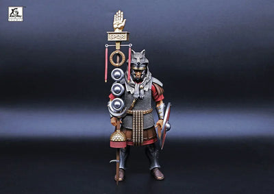 Fight for Glory 017 Roman Army Flag-bearer 1/12 Scale Posable Figureㅤ – Y Studio – ActionFigureBrasil — close