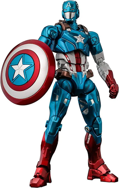 Fighting Armor - Captain America - 2023 Re-release (Sentinel)ㅤ – Sentinel – ActionFigure Brasil