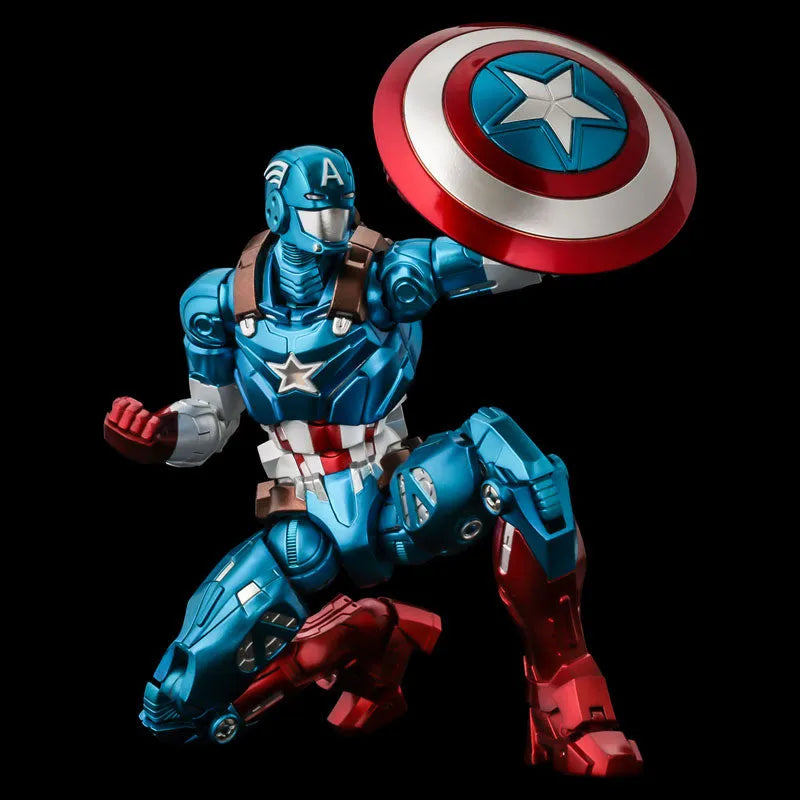Fighting Armor - Captain America - 2023 Re-release (Sentinel)ㅤ – Sentinel – ActionFigure Brasil