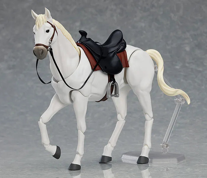 Figma #490b - Horse - White ver. 2 (Max Factory)ㅤ – Max Factory – ActionFigure Brasil