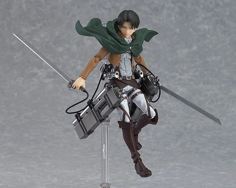 figma Attack on Titan Leviㅤ – Max Factory – ActionFigure Brasil