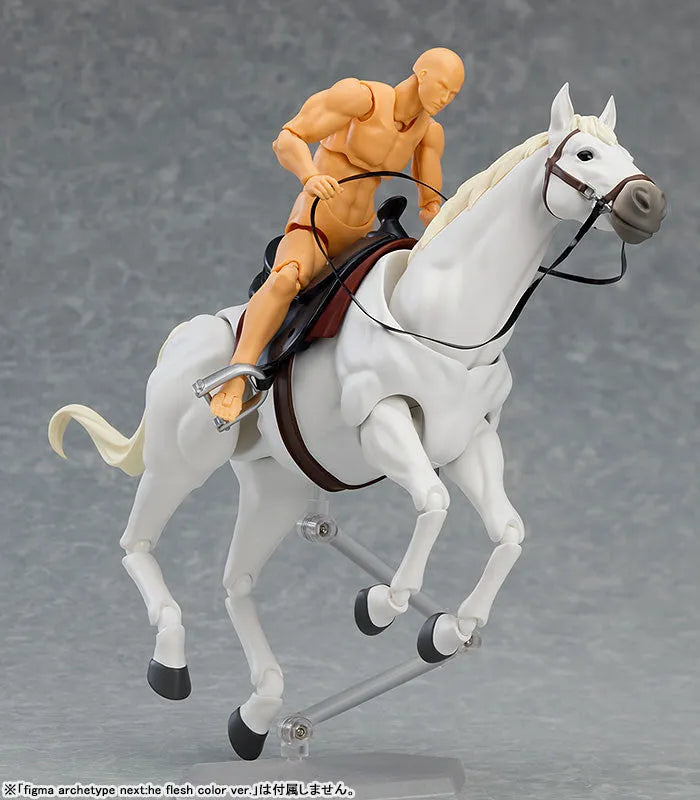 figma Horse ver.2 (White)ㅤ – Max Factory – ActionFigure Brasil