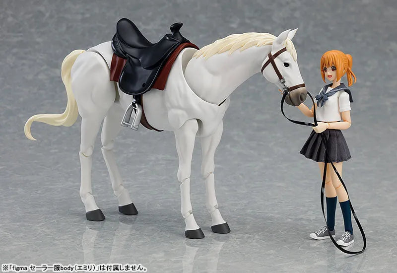 figma Horse ver.2 (White)ㅤ – Max Factory – ActionFigure Brasil