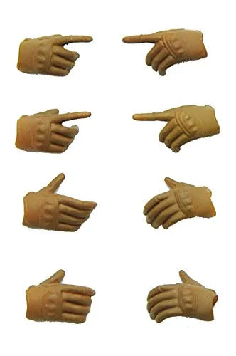 Figma - Little Armory #OP01 - Tactical Glove - 1/12 - Coyote Tan (Tomytec)ㅤ – Tomytec – ActionFigure Brasil